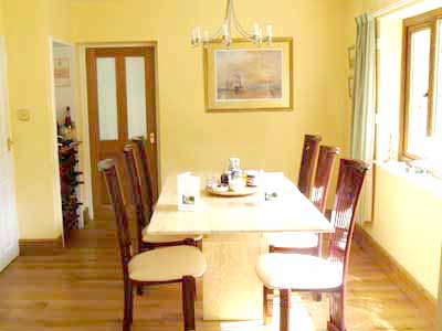 Breakfast table